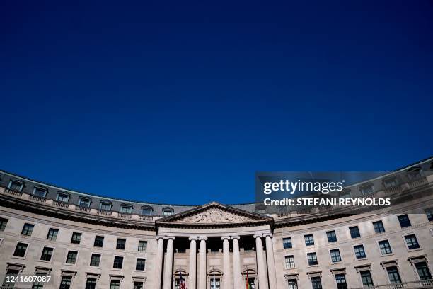 The Environmental Protection Agency headquarters in Washington, DC, on June 29, 2022. The US Supreme Court has four decisions left to announce this...