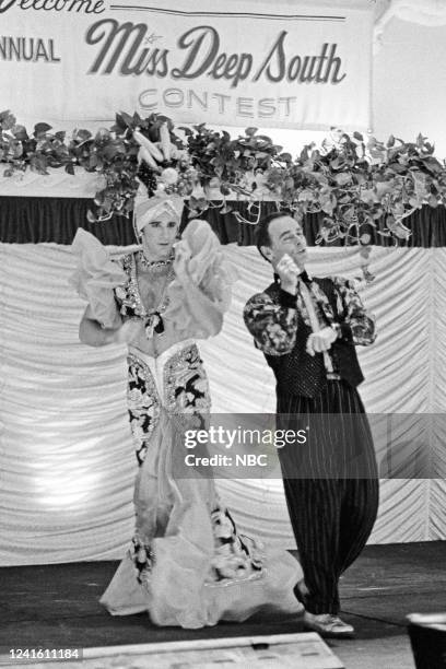 Miss Deep South - June 7, 1958 Episode 306 Pictured: Scott Bakula as Dr. Sam Beckett, Dean Stockwell as Admiral Al Calavicci