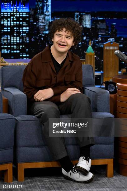 Episode 1681 -- Pictured: Actor Gaten Matarazzo during an interview on Wednesday, June 29, 2022 --