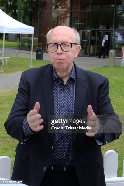 Reiner Calmund during the Eurominds Economy Summit at Bucerius Law School on June 30, 2022 in Hamburg, Germany.