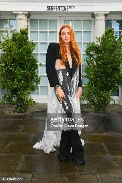 Harris Reed attends a private gathering with Serpentine's Chairman, Michael R Bloomberg, to honour artists and thank most loyal supporters at The...