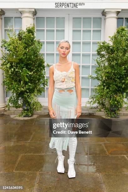 Iris Law attends a private gathering with Serpentine's Chairman, Michael R Bloomberg, to honour artists and thank most loyal supporters at The...