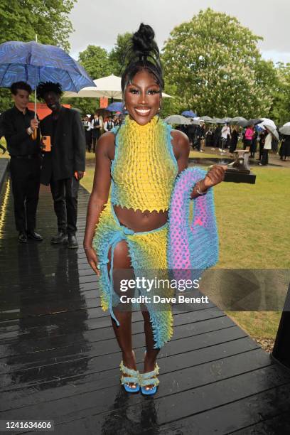 Bree Runway attends a private gathering with Serpentine's Chairman, Michael R Bloomberg, to honour artists and thank most loyal supporters at The...