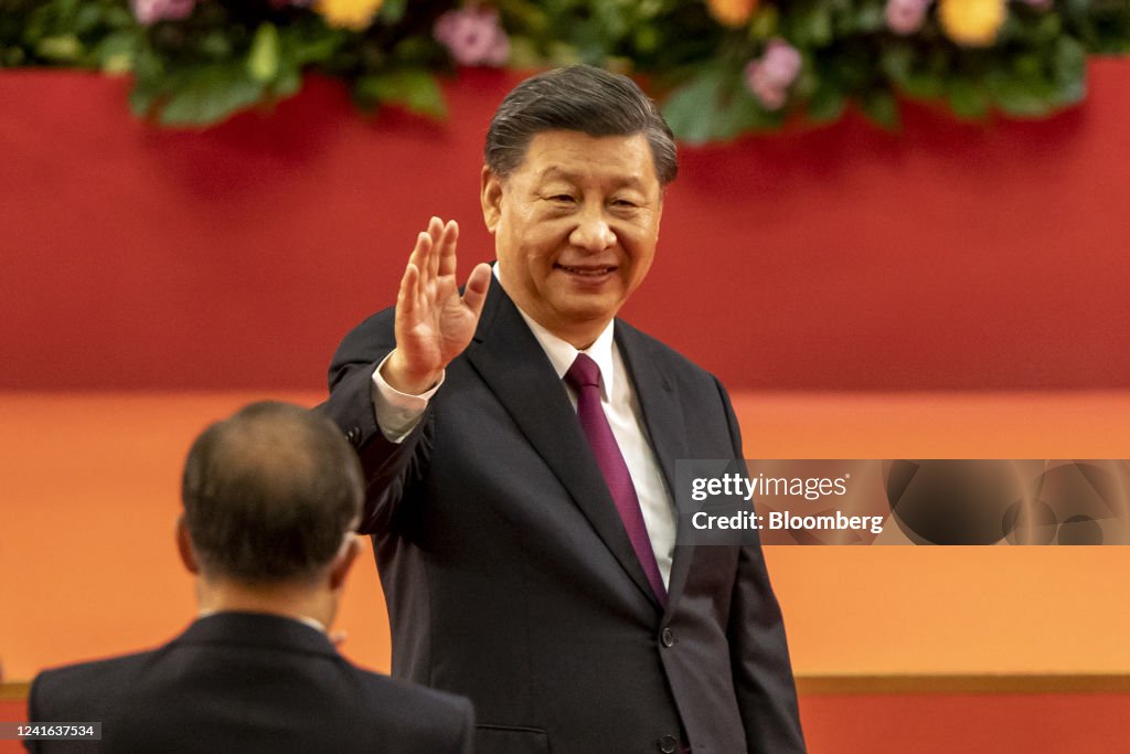 Chinas Xi Swears-In New Hong Kong Leader After Crackdown