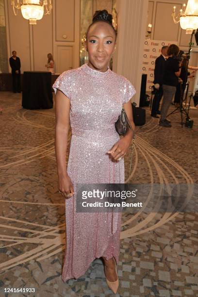 Angellica Bell attends the Nordoff Robbins O2 Silver Clef Awards at The Grosvenor House Hotel on July 1, 2022 in London, England.