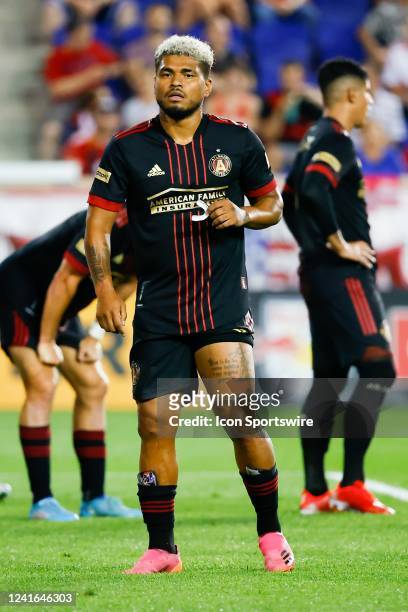 Atlanta United forward Josef Martínez during the second half of the Major League Soccer game between the New York Red Bulls and Atlanta United on...