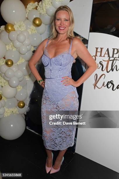 Kiera Chaplin attends Kiera Chaplin's 40th Birthday Party at Oscars Mayfair on July 1, 2022 in London, England.