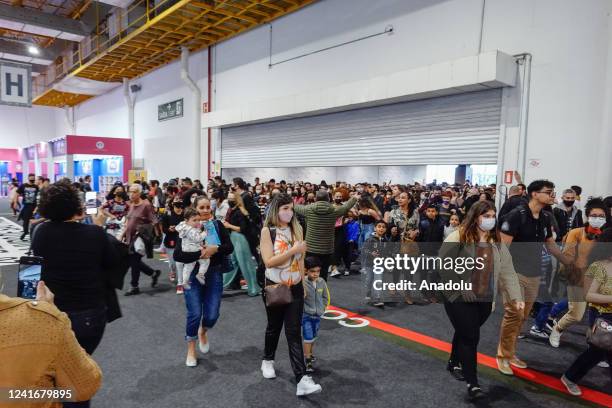 General view of the 26th Sao Paulo International Book Biennial 2022 , in Sao Paulo, Brazil on July 01, 2022. The biggest event in the publishing...