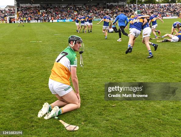 Kilkenny Ireland 3 July 2022 Ter Guinan Of Offaly After The kilkenny-ireland-3-july-2022-ter-guinan-of-offaly-after-the