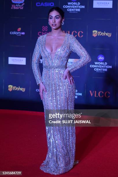 Bollywood Actress Lauren Gottlieb attends the 'Femina Miss India 2022' Grand Finale in Mumbai on July 3, 2022.