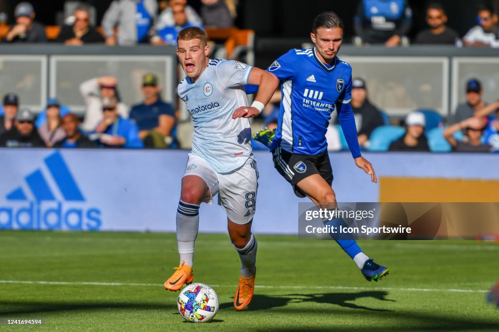 SOCCER: JUL 03 MLS - Chicago Fire at San Jose Earthquakes