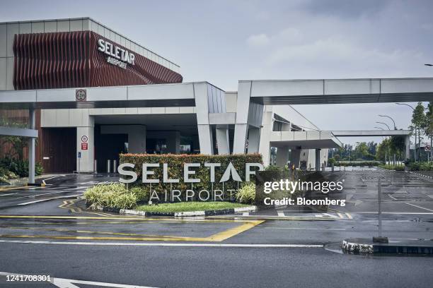 Seletar Airport in Singapore, on Monday, June 13, 2022. Singapore has already signed two agreements with advanced air mobility startups Skyports...