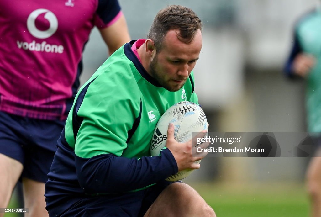 Ireland Rugby Squad Training and Media Conference