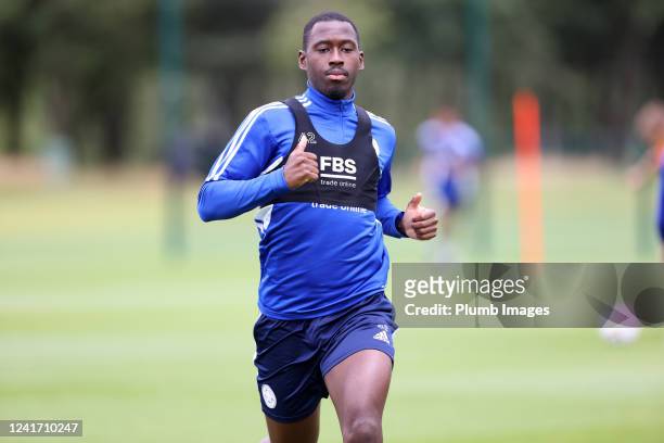 Boubakary Soumaré of Leicester City during the Leicester City training session at Leicester City Training Ground, Seagrave on July 4th, 2022 in...