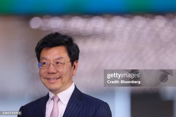 Lee Kai-Fu, chief executive officer of Sinovation Ventures, during a Bloomberg Television interview in London, UK, on Tuesday, July 5, 2022. Lee has...