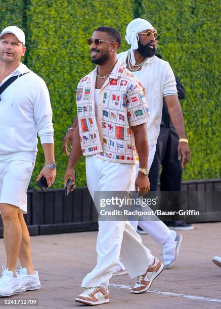 Michael B. Jordan is seen on July 04, 2022 in Los Angeles, California.