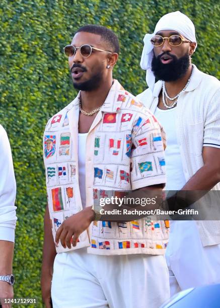 Michael B. Jordan is seen on July 04, 2022 in Los Angeles, California.