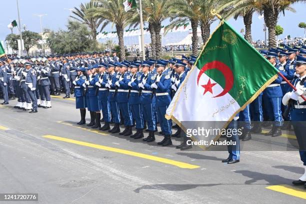 Military parade during the celebration of the independence anniversary of Algeria in Algiers, Algeria on July 05, 2022. Algeria celebrates 60 years...