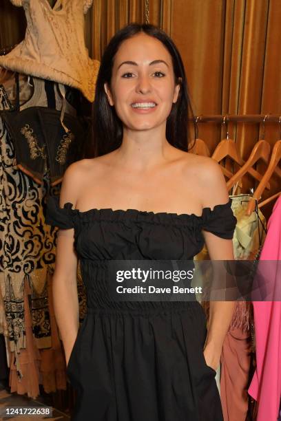 Melanie Hamrick attends the launch of Jade Jagger x Annie's Ibiza First Collection at Annie's Ibiza on July 5, 2022 in London, England.