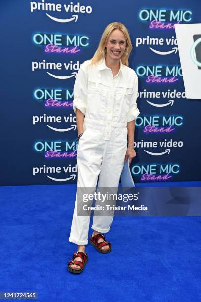 Annie Hoffmann attends the Prime Video One Mic Stand premiere at Delphi Filmpalast on July 5, 2022 in Berlin, Germany.