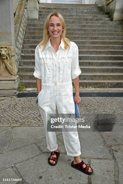 Annie Hoffmann attends the Prime Video One Mic Stand premiere at Delphi Filmpalast on July 5, 2022 in Berlin, Germany.