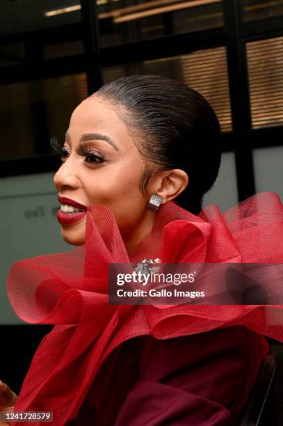 Kelly Khumalo at the Season 3 premiere launch of Life with Kelly Khumalo in The Mesh Club, Rosebank on July 02, 2022 in Johannesburg, South Africa....