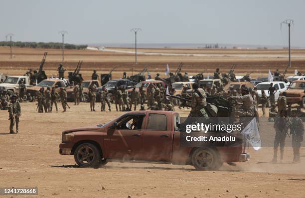 Syrian Machine Multibarrel Rocket Launchers Photos and Premium High Res Pictures ...