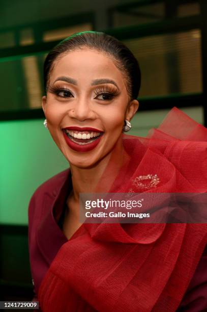 Kelly Khumalo at the Season 3 premiere launch of Life with Kelly Khumalo in The Mesh Club, Rosebank on July 02, 2022 in Johannesburg, South Africa....