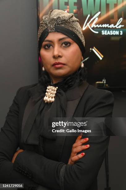 Magdalene Moonsamy at the Season 3 premiere launch of Life with Kelly Khumalo in The Mesh Club, Rosebank on July 02, 2022 in Johannesburg, South...