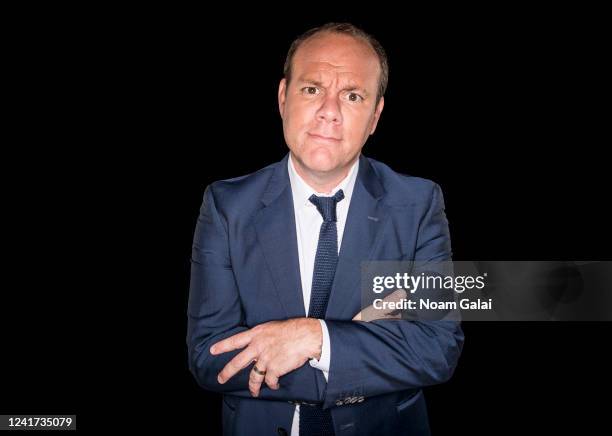 Tom Papa poses for a portrait for Build Series on June 4, 2015 in New York City.