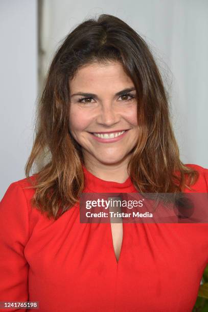 Katharina Wackernagel attends the German Producers Alliance Summer Party at Tipi am Kanzleramt on July 7, 2022 in Berlin, Germany.