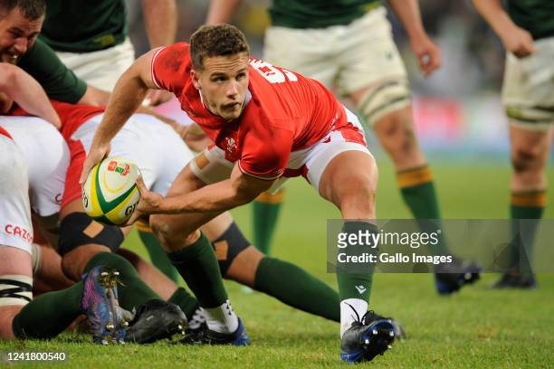 Kieran Hardy of Wales during the 2nd Castle Lager Incoming Series test match between South Africa and Wales at Toyota Stadium on July 09, 2022 in...
