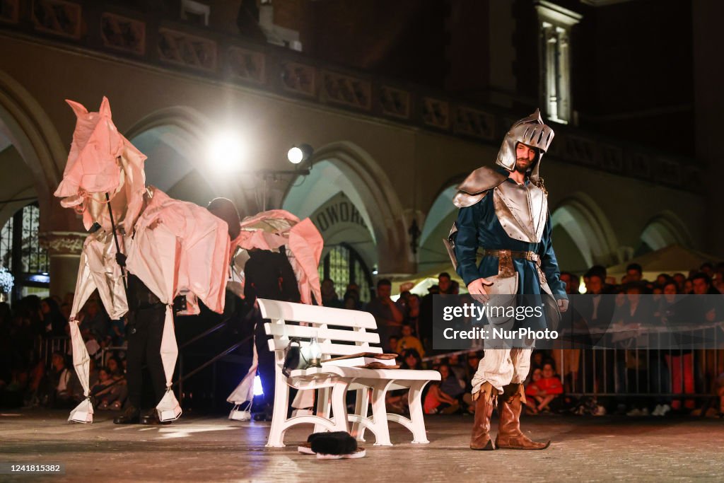 Hom Perform Actors of HoM Theatre perform 'Don Quixote' show at the Main Sqare ...