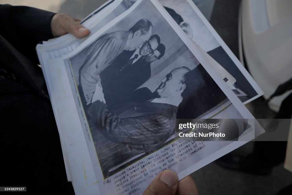 Former Mexican President Luis Echeverria Is Cremated In The Spanish Pantheon