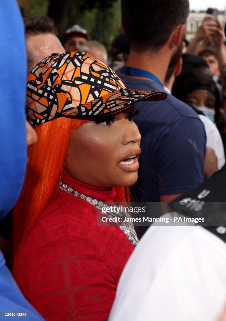 Nicki Minaj visit to UK