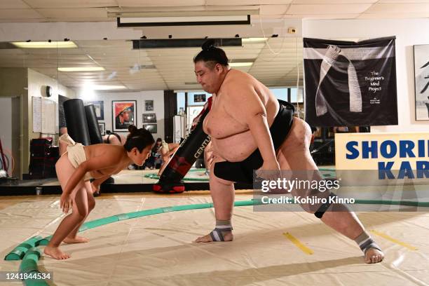 Yamamoto Ryuichi 129 Sumo Dojo Stock Photos, High-Res Pictures, and Images - Getty Images