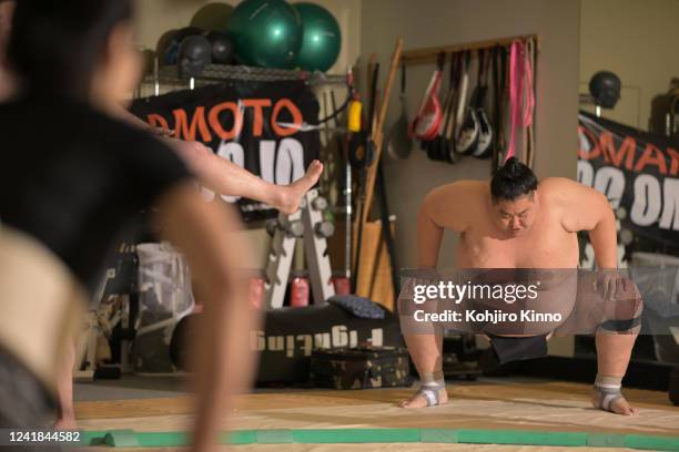 Yamamoto Ryuichi 129 Sumo Dojo Stock Photos, High-Res Pictures, and Images - Getty Images