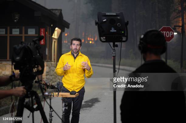 Washburn Fire made national news as it burned around and into the Mariposa Grove of Giant Sequoias. Crews from all the major networks were on hand to...