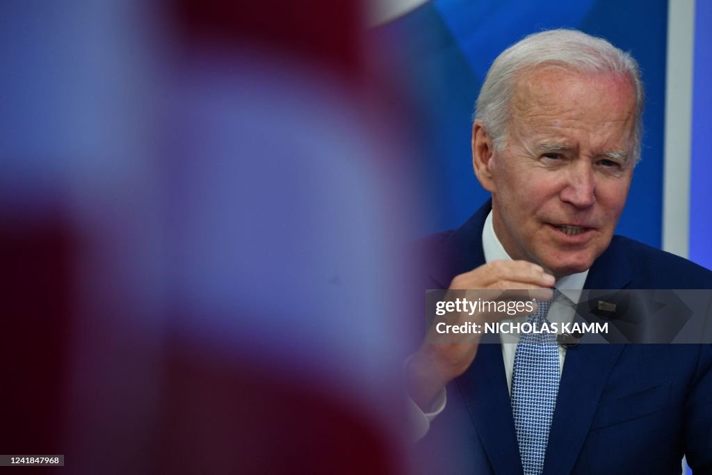 US-POLITICS-BIDEN-TELESCOPE-WEBB-NASA-SPACE