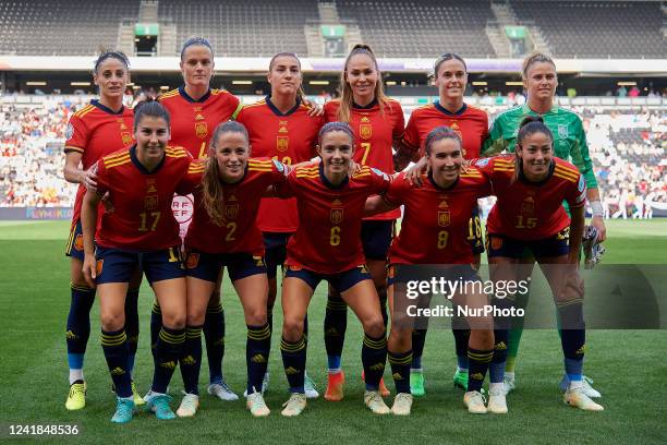 Spain line up Ester Gonzalez , Irene Paredes , Patricia Guijarro , Irene Guerrero , Mapi Leon ,Sandra Paños , Lucia Garcia , Ona Batlle , Aitana...