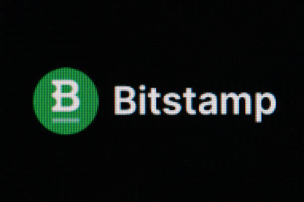 July 2022, Baden-Wuerttemberg, Rottweil: The logo of the Bitstamp crypto exchange is seen on the screen of a computer in an office. Photo: Silas...