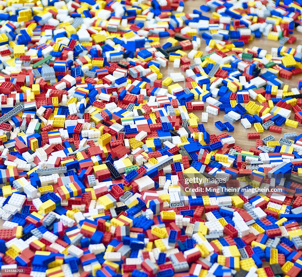 Sea of building blocks