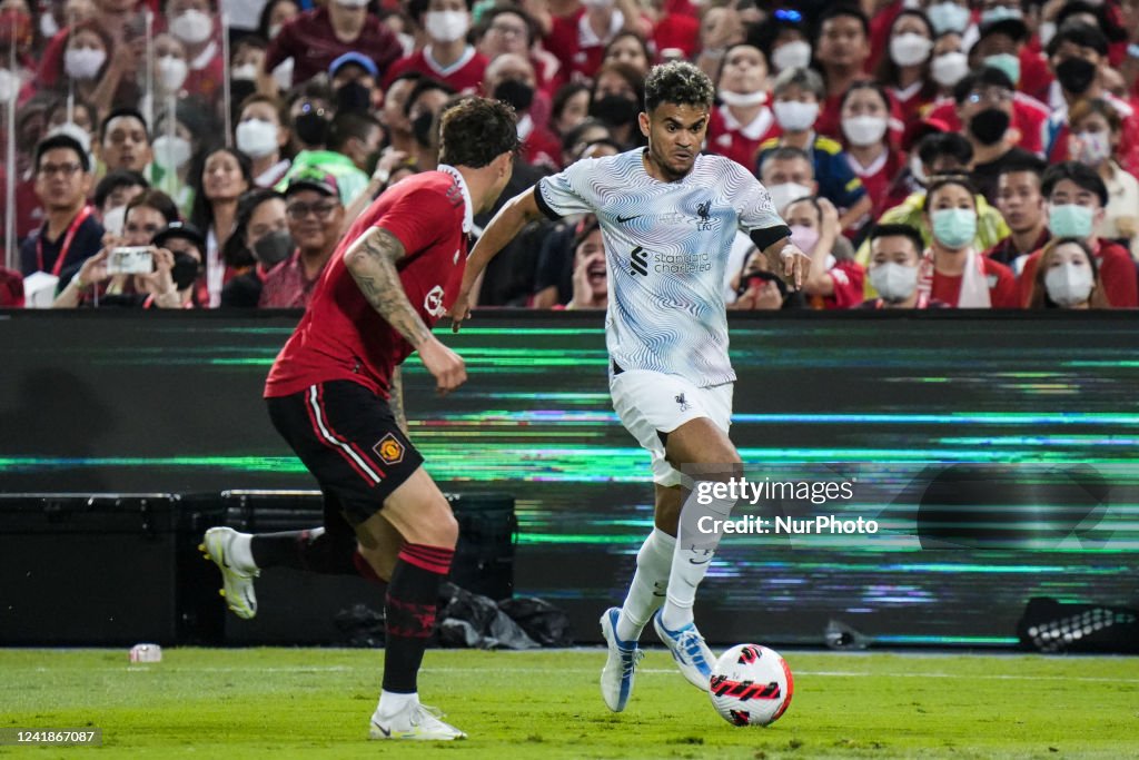 The Match Bangkok Century Cup 2022 Between Manchester United And Liverpool FC.