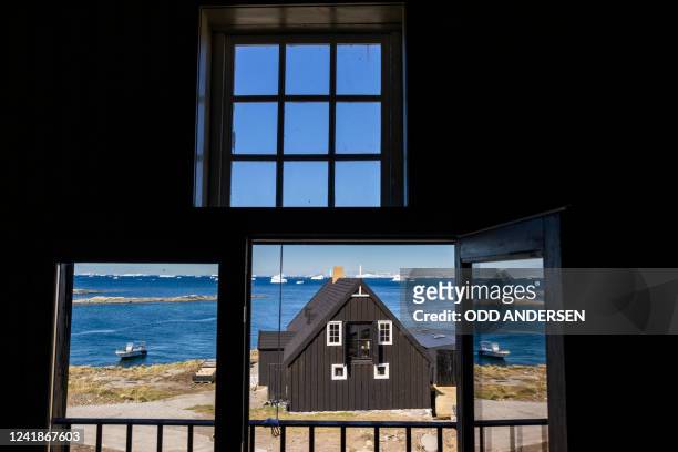 Picture taken on June 28, 2022 shows Poul Egedes House, housing the KOKS restaurant of double-Michelin-starred Faroese chef Poul Andrias Ziska in...