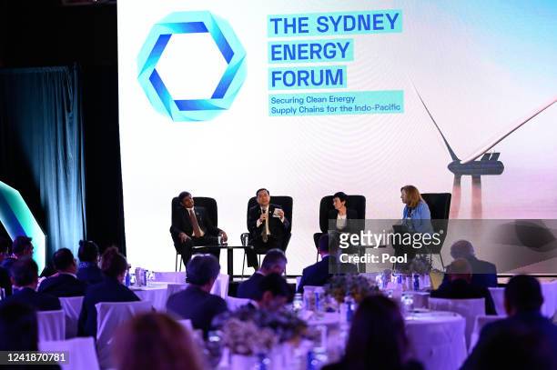 Universiti Teknologi Malaysia vice chancellor Datuk Ahmad Fauzi speaks on a panel during the Sydney Energy Forum on July 13, 2022 in Sydney,...