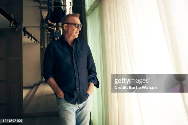 Actor Kevin Costner is photographed for People magazine on June 20, 2022 in London, England.
