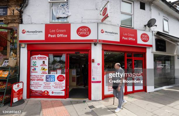 Post Office Ltd. Branch, during strike action by clerical and administrative workers, in Lee Green, UK, on Thursday, July 14, 2022. The planned...