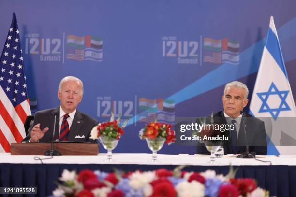 President Joe Biden , Israel's Prime Minister Yair Lapid , Prime Minister of India, Narendra Modi President of the United Arab Emirates, Mohamed bin...