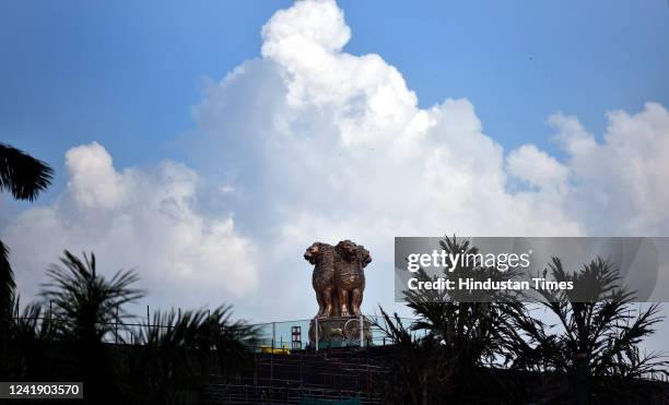 Cloudy Weather In Delhi, Nachrichtenfoto