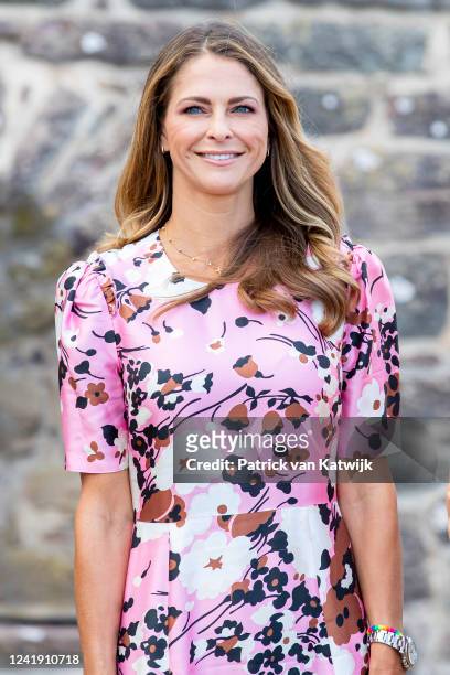 Princess Madeleine of Sweden at the Victoria Day concert at Borgholm Castle on Oland island on the occasion of the Crown Princess Victoria of...